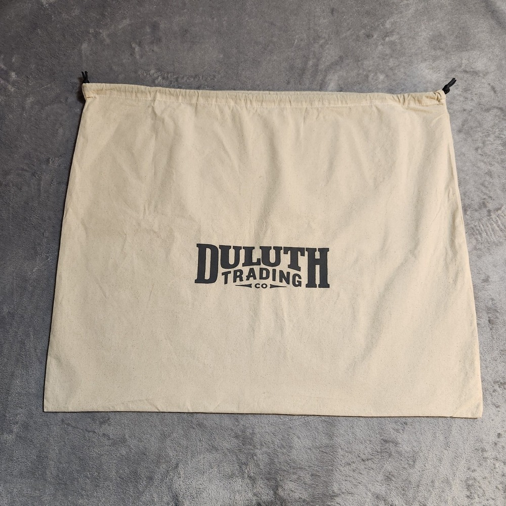 Duluth Trading Laundry Sack 26x21 Bag New Canvas